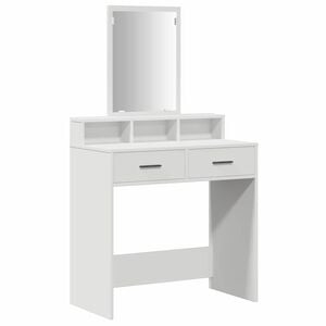 vidaXL Mesa Tocador 79 x 41 x 140 cm Madera de ingenier&iacute;a