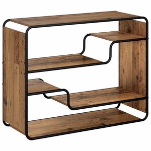 vidaXL Aparador Madera envejecida 98 x 37,5 x 75,5 cm