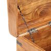 vidaXL Baúl de madera maciza de acacia 40x40x40 cm