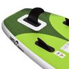 vidaXL Juego de tabla paddle surf inflable verde 300x76x10 cm