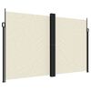 vidaXL Toldo lateral retr&aacute;ctil crema 200x1200 cm