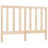 vidaXL Cabecero de cama madera maciza de pino 141x4x100 cm