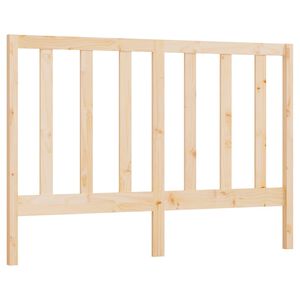 vidaXL Cabecero de cama madera maciza de pino 141x4x100 cm
