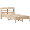 vidaXL Estructura de cama sin colchón madera maciza de pino 90x200 cm