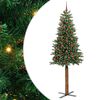 vidaXL &Aacute;rbol de Navidad Delgado Verde 210 cm