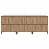 vidaXL Tableros Lateral 3 pcs Roble artesanal 60 x 35 x 70 cm