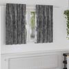 vidaXL Cortinas de Terciopelo 2 pcs Gris 140 x 140 cm Terciopelo
