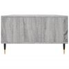 vidaXL Mesa de centro madera de ingeniería gris Sonoma 104x60x35 cm