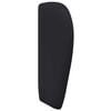 vidaXL Oreja de cabecero Negro 40 x 23 x 6 cm PVC