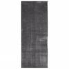 vidaXL Alfombra de pelo corto suave lavable HUARTE antracita 80x200 cm