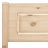 vidaXL Estructura de cama sin colch&oacute;n madera maciza de pino 180x200 cm