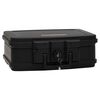 vidaXL Caja fuerte negra 44x37x16,5 cm