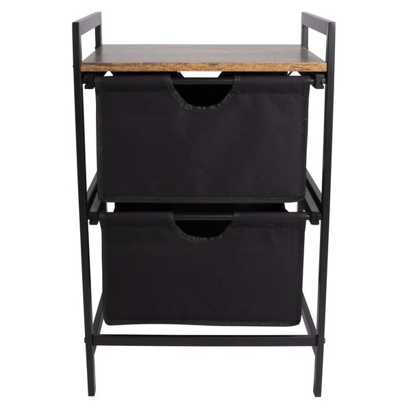 Bo-Camp Armario de camping Eldert negro
