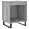 vidaXL Mesita de noche 2 uds madera ingenier&iacute;a gris Sonoma 40x35x50 cm