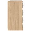vidaXL Aparador madera contrachapada roble Sonoma 104,5x35,5x67,5 cm