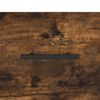 vidaXL Aparador madera de ingenier&iacute;a roble ahumado 100x36x60 cm
