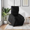 vidaXL Sill&oacute;n el&eacute;ctrico reclinable elevable de tela negro