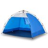 vidaXL Tienda de playa 2 personas impermeable apertura r&aacute;pida azul