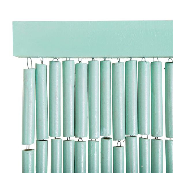 vidaXL Cortina de bambú para puerta contra insectos 90x200 cm