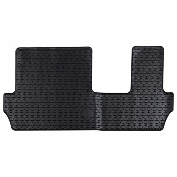 vidaXL Alfombrilla de Coche Negro Goma