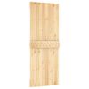 vidaXL Puerta NARVIK Natural 80 x 210 cm Madera de Pino S&oacute;lido