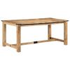 vidaXL Mesa de comedor madera maciza de mango 180x90x75 cm