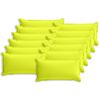 vidaXL Funda de almohada 12 uds. HOUTEN Verde brillante. 40 x 80 cm