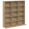 vidaXL Cabinet para CDs Roble artisan 96 x 23,5 x 97,5 cm