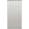 vidaXL Mosquitera para puerta 5 pzas cortina de malla negro 120x240 cm