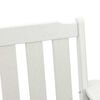 vidaXL Silla de comedor de jard&iacute;n. 2 pcs Blanco 65.5 x 59 x 88cm HDPE