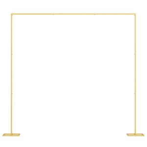 vidaXL Arco de Boda Dorado 338 x 35 x 300 cm Acero