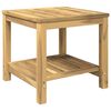 vidaXL Mesa de centro Blanqueado 48,5 x 49 x 45 cm