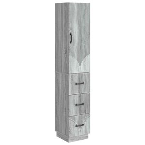 vidaXL Juego de armarios 2 uds. 33 x 34,5 x 87 cm Madera de ingenier&iacute;a