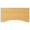 vidaXL Tablero de escritorio de bamb&uacute; 110x55x2,5 cm