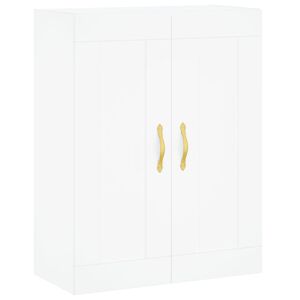 vidaXL Armario de pared madera de ingenier&iacute;a blanco 69,5x34x90 cm