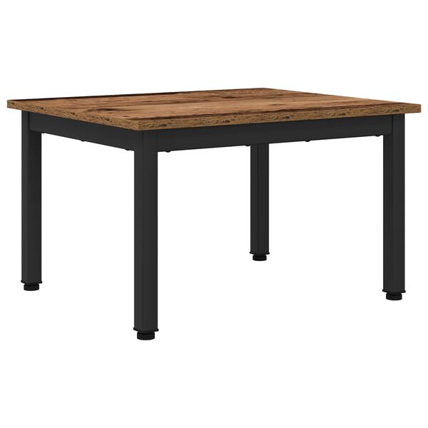 vidaXL Mesa de Caf&eacute; Madera vieja 60 x 50 x 36 cm Madera de ingenier&iacute;a