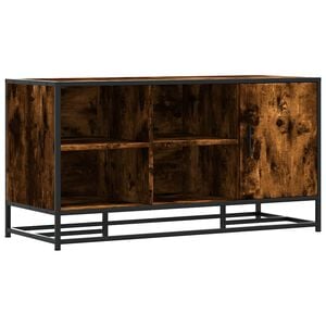 vidaXL Zapatero madera de ingenier&iacute;a roble ahumado 100x40x53,5cm