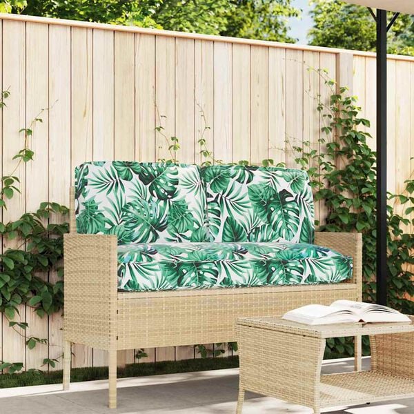 vidaXL Juego de Cojines Hoja 3 pcs Patr&oacute;n de hoja Tela Oxford