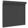 vidaXL Persiana enrollable Manual Antracita 160 x 150 cm