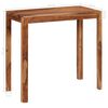 vidaXL Conjunto de bar 5 pzas madera maciza 115x56x107 cm