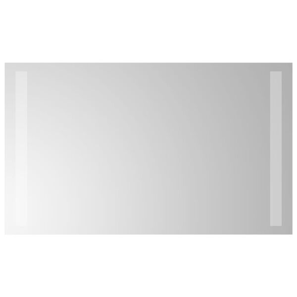 vidaXL Espejo de ba&ntilde;o con LED 30x60 cm