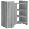vidaXL Aparador de madera de ingenier&iacute;a gris Sonoma 73,5x35x75 cm