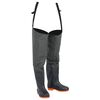 vidaXL Botas altas de agua de pesca verde oscuro talla 43