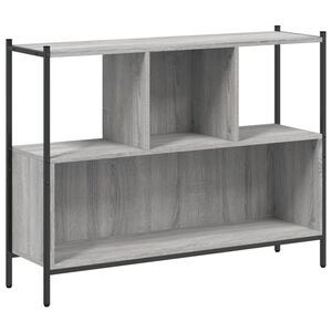 vidaXL Estanter&iacute;a madera de ingenier&iacute;a gris Sonoma 102x28x77,5 cm
