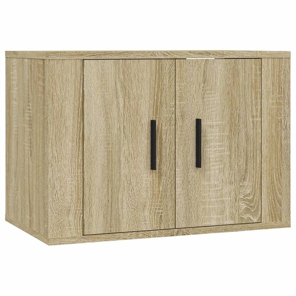 vidaXL Mueble para TV de pared roble Sonoma 57x34,5x40 cm