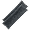 vidaXL Coj&iacute;n con almohada HEERLEN 2 uds. Gris antracita Fleece PV