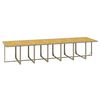 vidaXL Set comedor de jard&iacute;n 19 pzas con cojines rat&aacute;n sint&eacute;tico beige