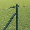 vidaXL Poste de Valla Verde 100 x 1,2 m (malla de 25 mm) Acero y PVC