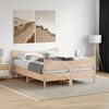 vidaXL Estructura de cama sin colchón madera de pino blanco 150x200 cm