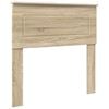 vidaXL Cabecero Roble Sonoma Madera de ingenier&iacute;a
